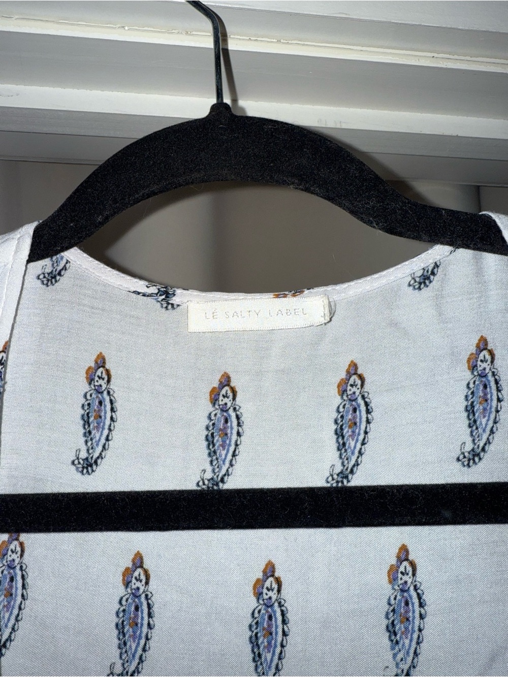 Le Salty Label White Printed Wrap Maxi Dress - Picture 3 of 5